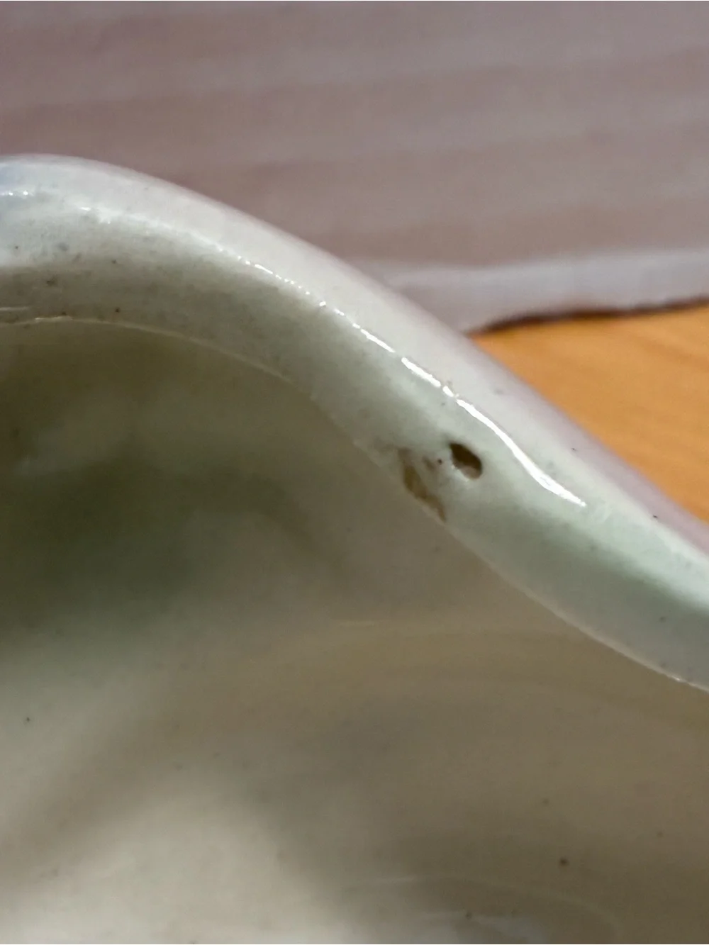 Vintage Pastel Ceramic Kissing Fish Decor - Blue & Pink